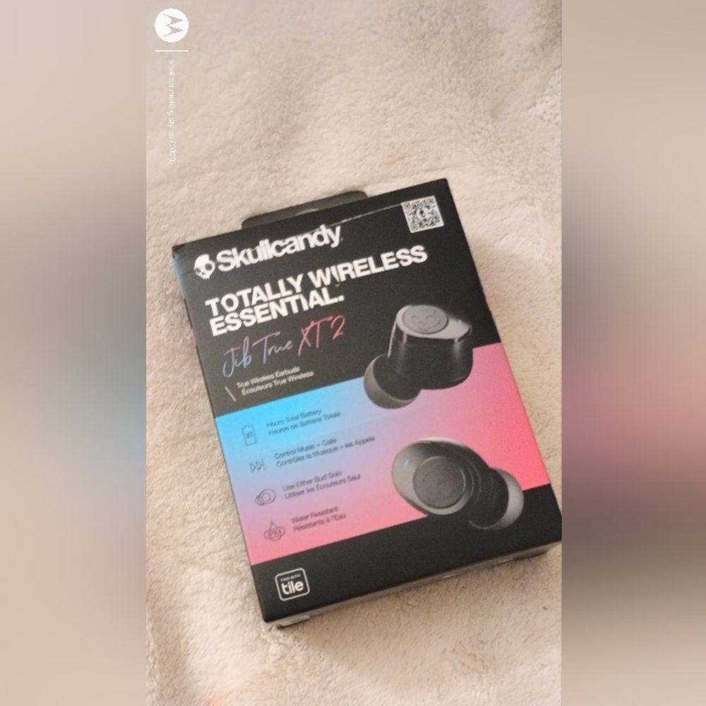 Skullcandy Jib True XT2 Wireless Earbuds - Black